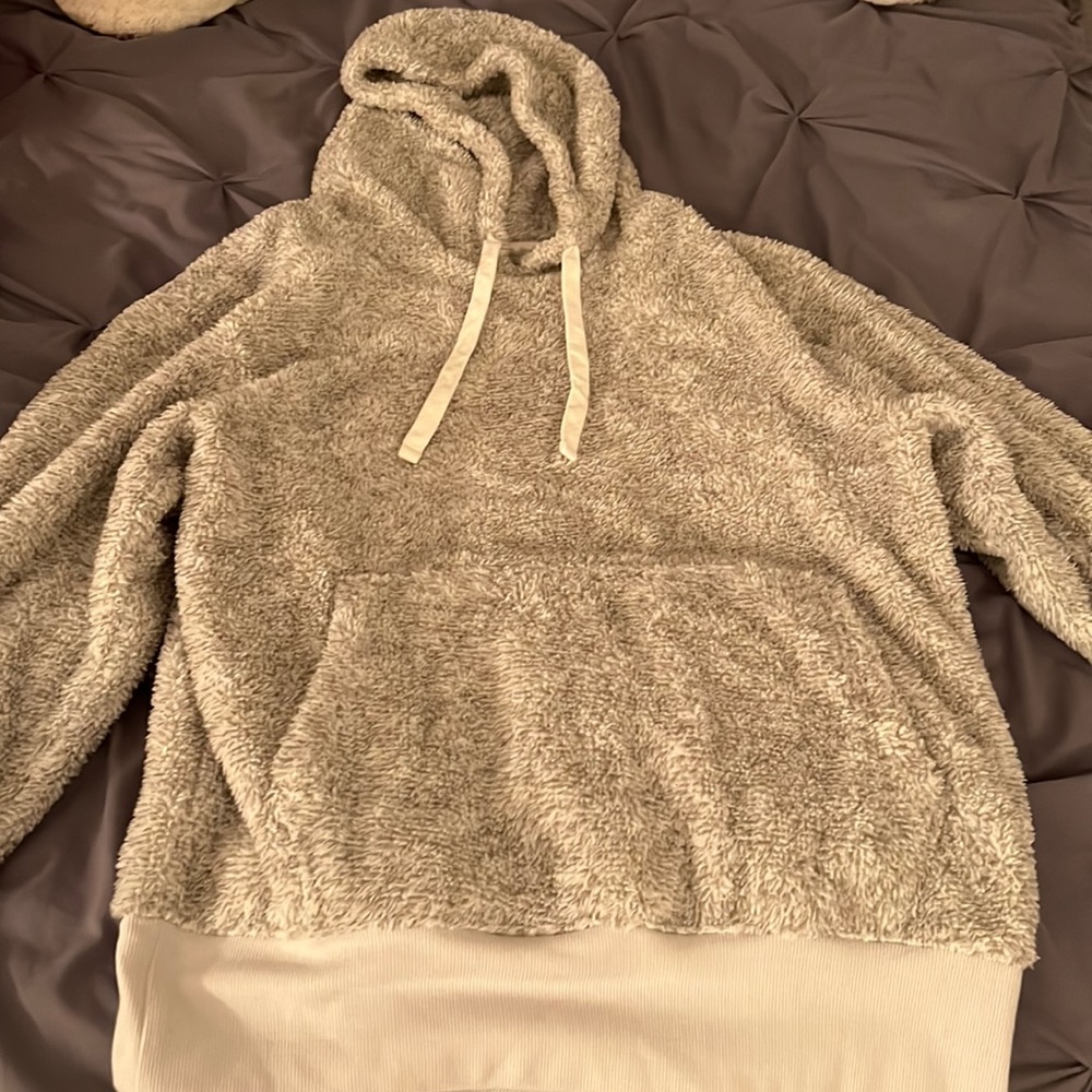 Light Gray Sherpa